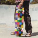 Search for patchwork skateboards Colourful