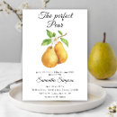 Search for perfect pear invitations Elegant