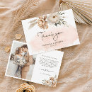 Search for boho wedding thank you cards Newlyweds