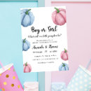 Search for autumn gender reveal invitations Boy or girl