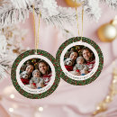 Search for 2 sided photo christmas tree decorations Winter