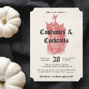 Search for adult halloween invitations Boos and booze