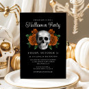 Search for floral halloween invitations Victorian