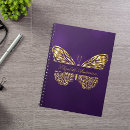 Search for butterfly notebooks Gold