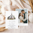 Search for watercolor venue wedding invitations Bride