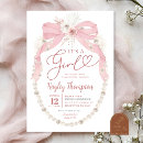 Search for pink pearl invitations For kids