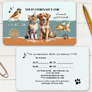 Search for veterinary clinic appointment cards Veterinarian