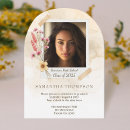 Search for boho graduation invitations Floral