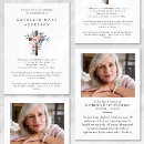 Search for cross funeral invitations In loving memory