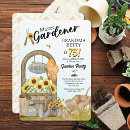 Search for garden tool invitations Watercolor