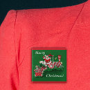 Search for red train badges Vintage
