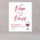 Search for vino posters Vino before vows