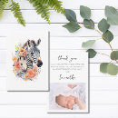 Search for jungle thank you cards Zebra