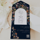 Search for copper and navy wedding invitations For her