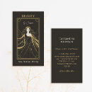 Search for black magic business cards Makeup artist