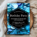 Search for gemstone birthday invitations Adult