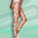 Search for half leggings Black and white