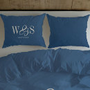 Search for navy pillowcases Initial