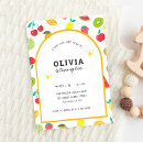 Search for summer fruit invitations Orange
