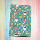 Search for christmas flamingo gift bags Santa claus