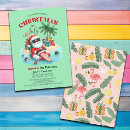 Search for pool christmas invitations Palm trees