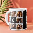Search for black white monogram coffee mugs Stylish