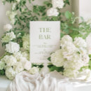 Search for bar wedding signs Modern