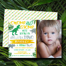 Search for little dino birthday invitations Modern