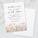 Search for bright flower baby shower invitations For her