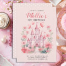 Search for princess castle invitations Party