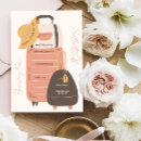 Search for suitcases postcards Bridal shower