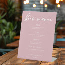 Search for pink menus Blush