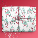 Search for peppermint christmas wrapping paper Cute