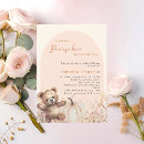 Search for pumpkin baby girl shower invitations Teddy bear