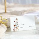 Search for blue and white place cards Watercolor floral