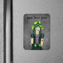 Search for goth rectangular magnets Halloween