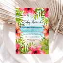 Search for tropical paradise invitations Modern elegant