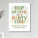 Search for time party posters Gender neutral