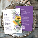 Search for lavender floral wedding invitations Elegant