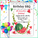Search for cookout birthday invitations Summer