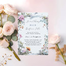 Search for blue flowers bridal shower invitations Bride