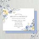 Search for watercolor wedding invitations Blue
