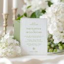 Search for stripe wedding invitations Sage green