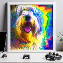 Search for old english sheepdog art Animal