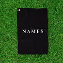 Search for designer golf towels For him