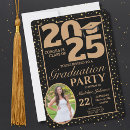 Search for stars graduation invitations Modern typography