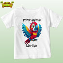 Search for party animal baby shirts Tropical