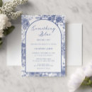 Search for toile bridal shower invitations Victorian