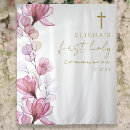 Search for first communion backdrops Floral