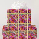 Search for dahlia wrapping paper Birthday